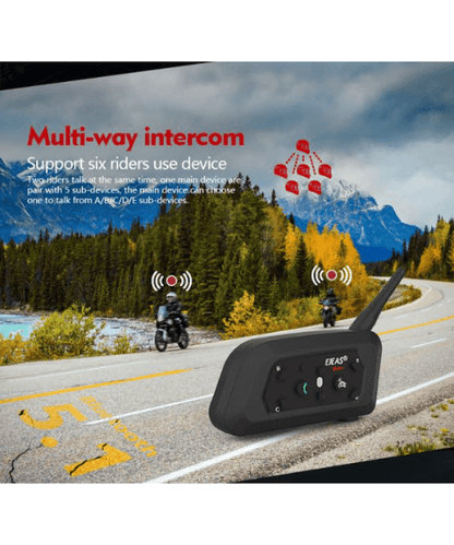 Vnetphone V6 Pro Bluetooth Intercom (1 Yr Warranty)