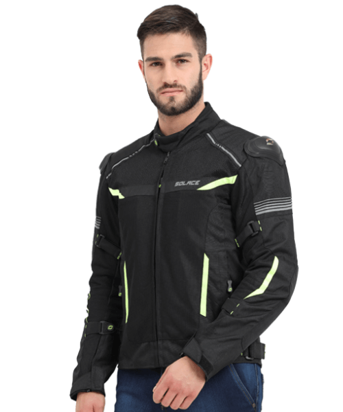 Solace Ramble Motorcycle Riding Jacket - Neon