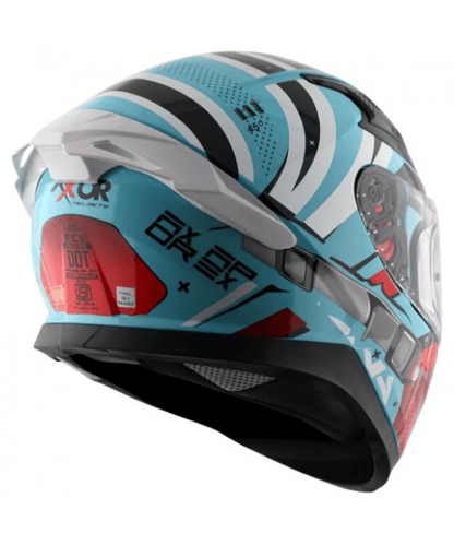 Axor Apex Hex-2 Helmet - Hex Blue Red