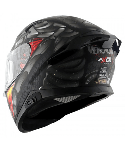 Axor Apex Venomous D/V Helmet - Dull Black Grey