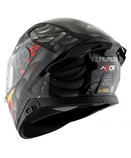 Axor Apex Venomous D/V Helmet - Black Grey