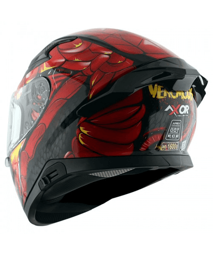 Axor Apex Venomous D/V Helmet - Black Red