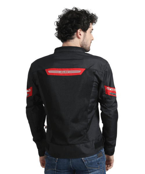 Solace AIR-X V3 Riding Jacket - Black Red