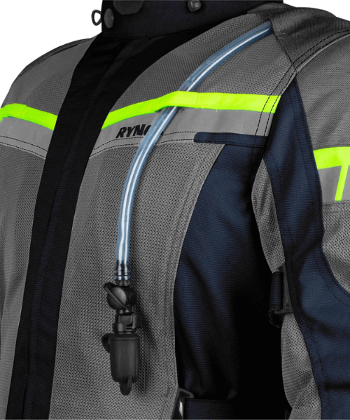 Rynox Stealth Air Pro Riding Jacket - Navy Blue