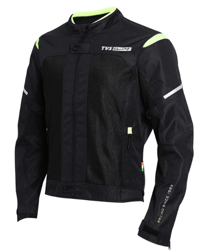 TVS Racing Riding Jacket - Asphalt - Neon