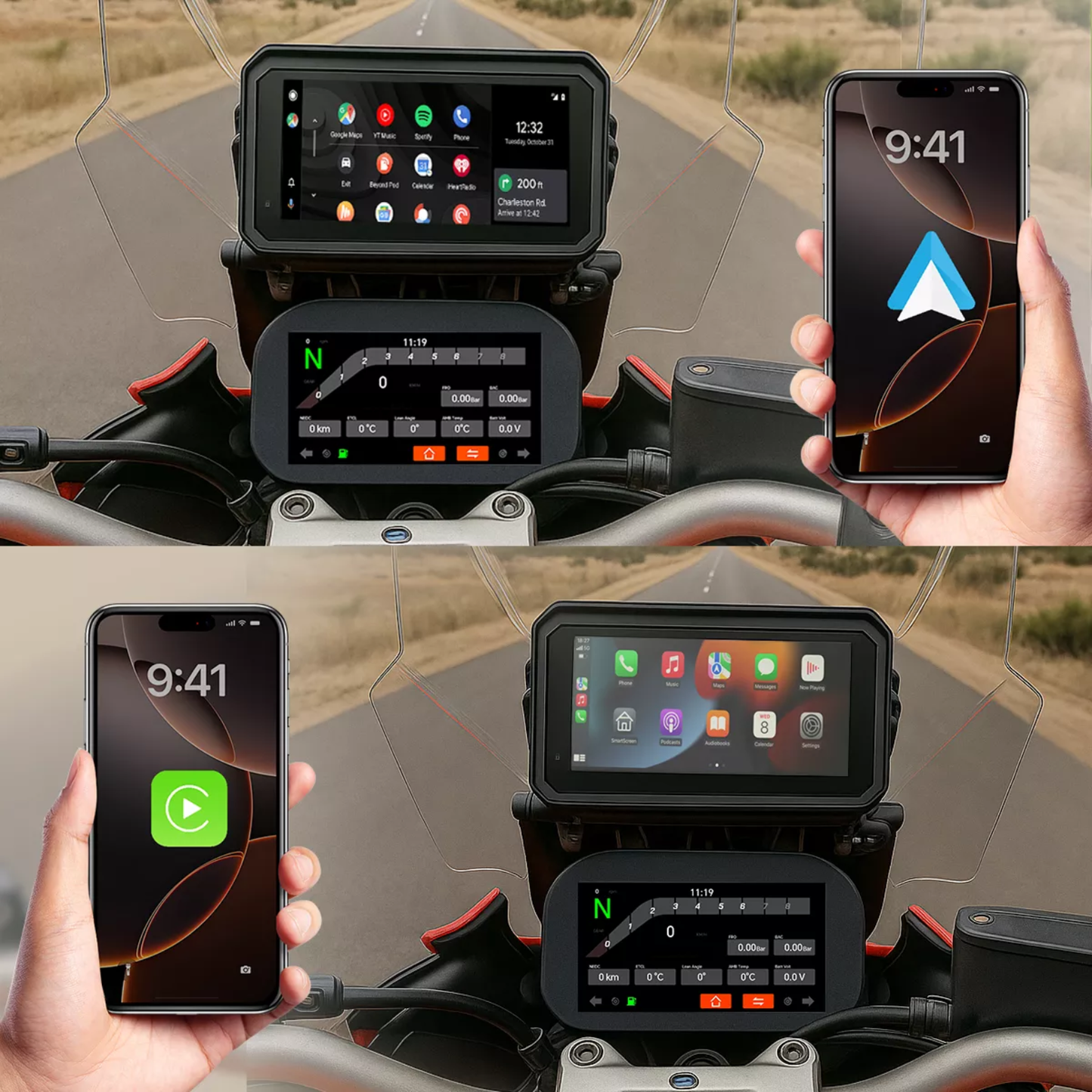 LBC Moto BM6 Navigation for BMW Display Only