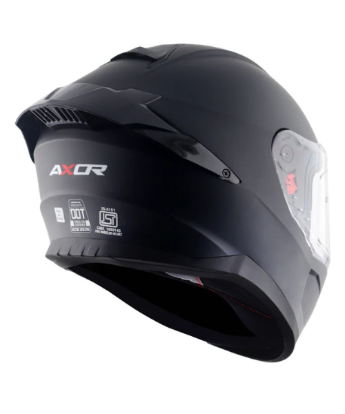 Axor Saber Single Color Helmet - Dull Black