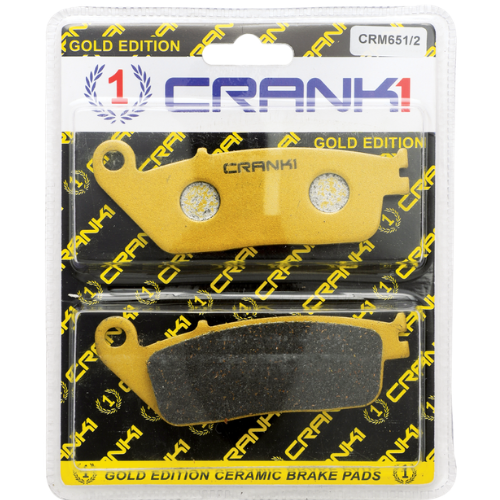 Crank1 Ceramic Brake Pads for Kawasaki Versys 650