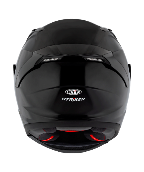 KYT Striker Plain Helmet - Gloss Black