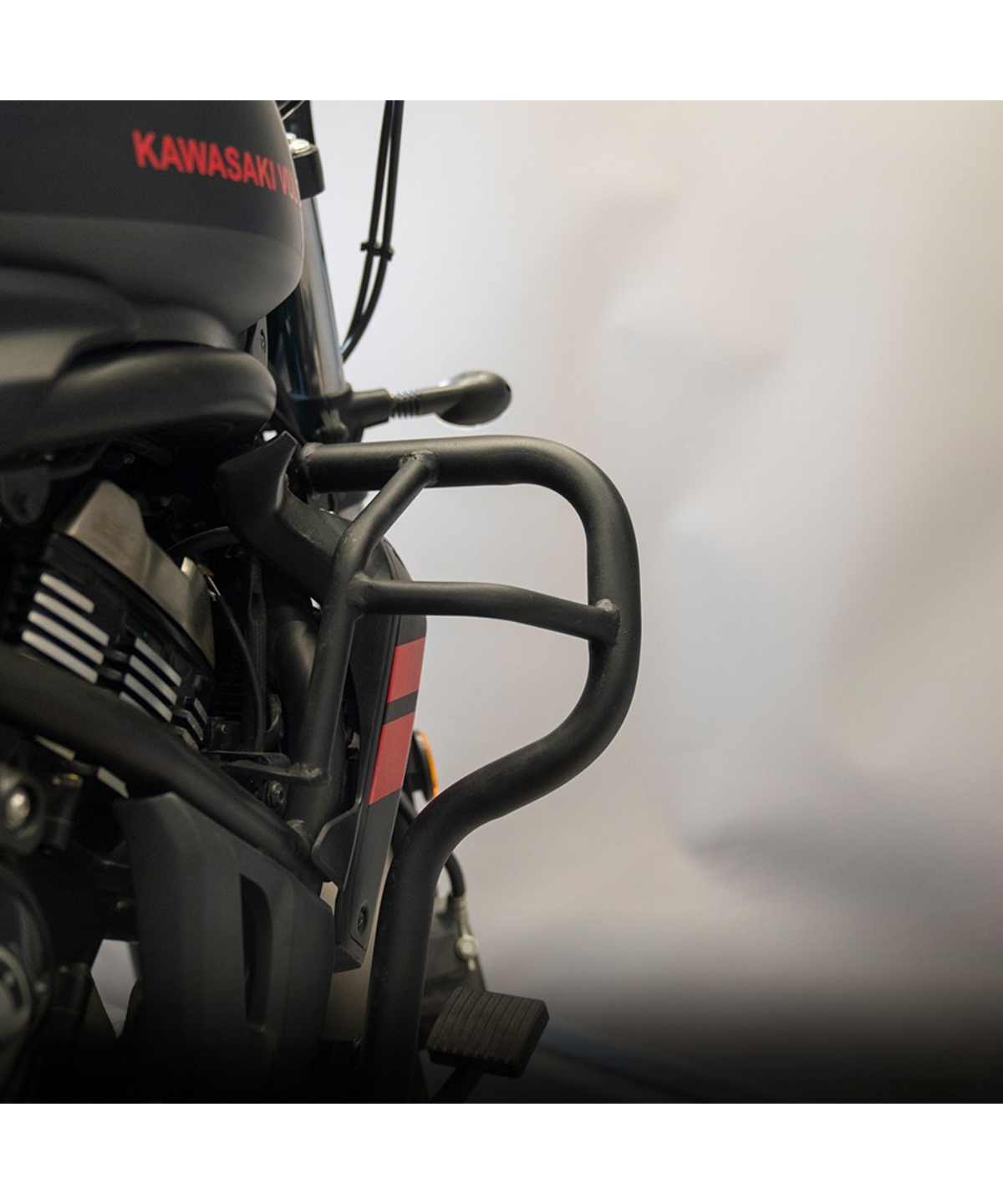 Zana Kawasaki Vulcan 650 Crash Guard - Texture Matt Black - ZI-8309 - Zana