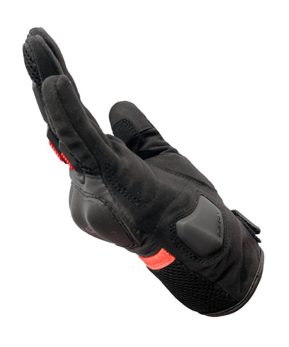 Bison ProGear Acer Riding Gloves - Black Red