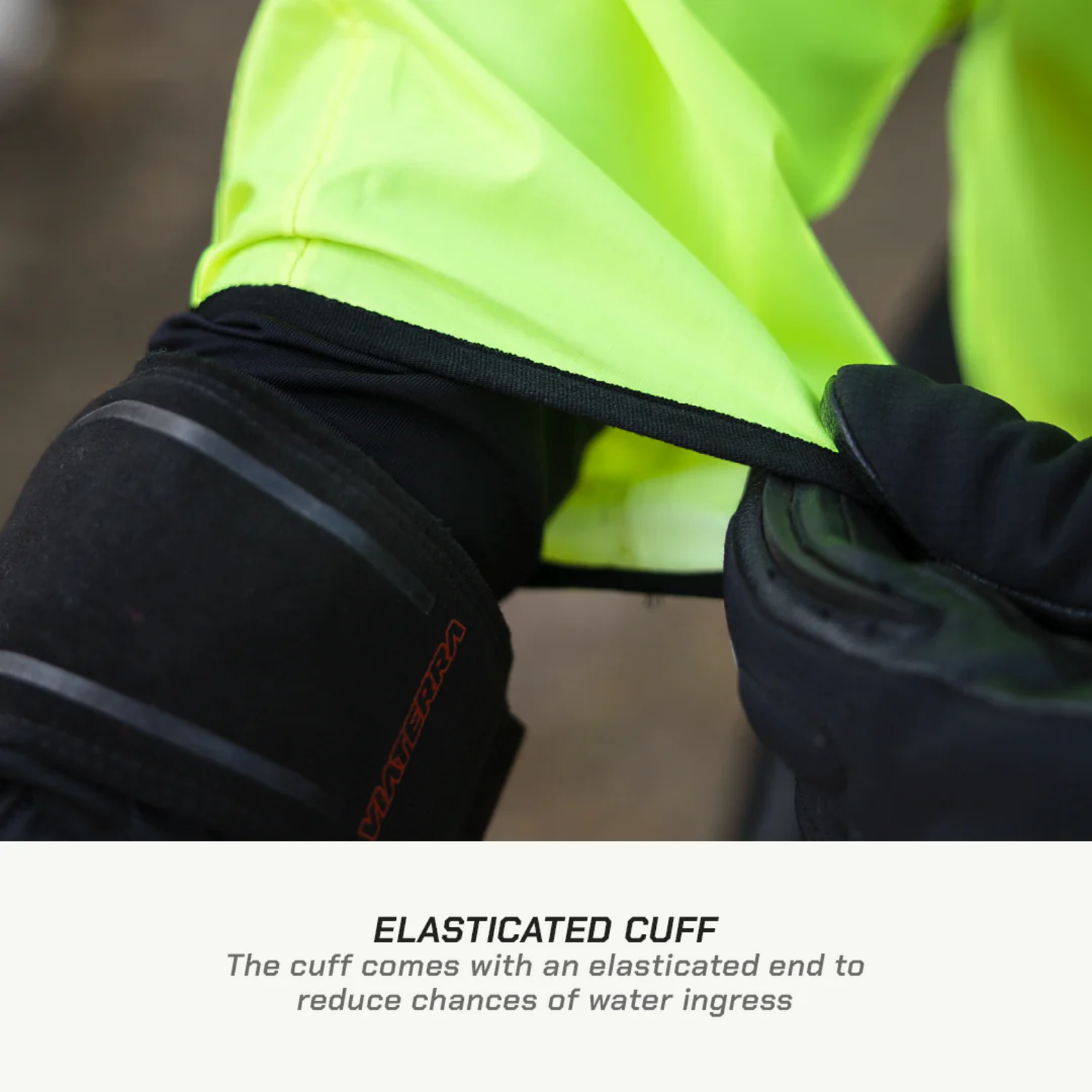 Viaterra B100 Rain Jacket (2026) - Fluoroscent Green