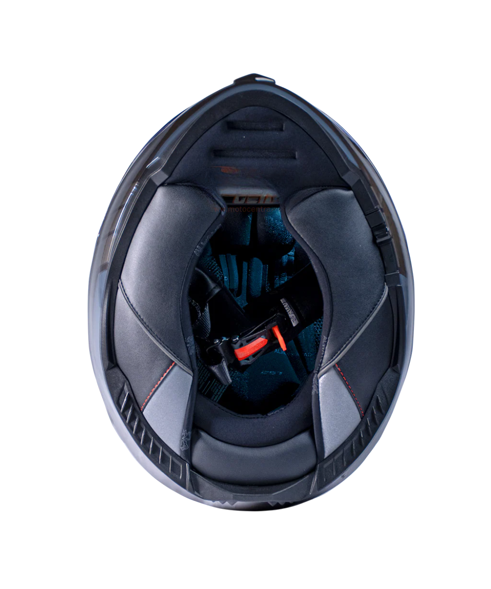 LS2 FF800 Storm II Fist Helmet - Gloss Hi Viz Orange Black - LS2