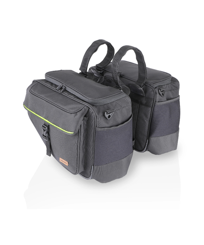 Guardian Gears Sidekick Sports 45L Saddle Bag with Waterproof Rain Cover