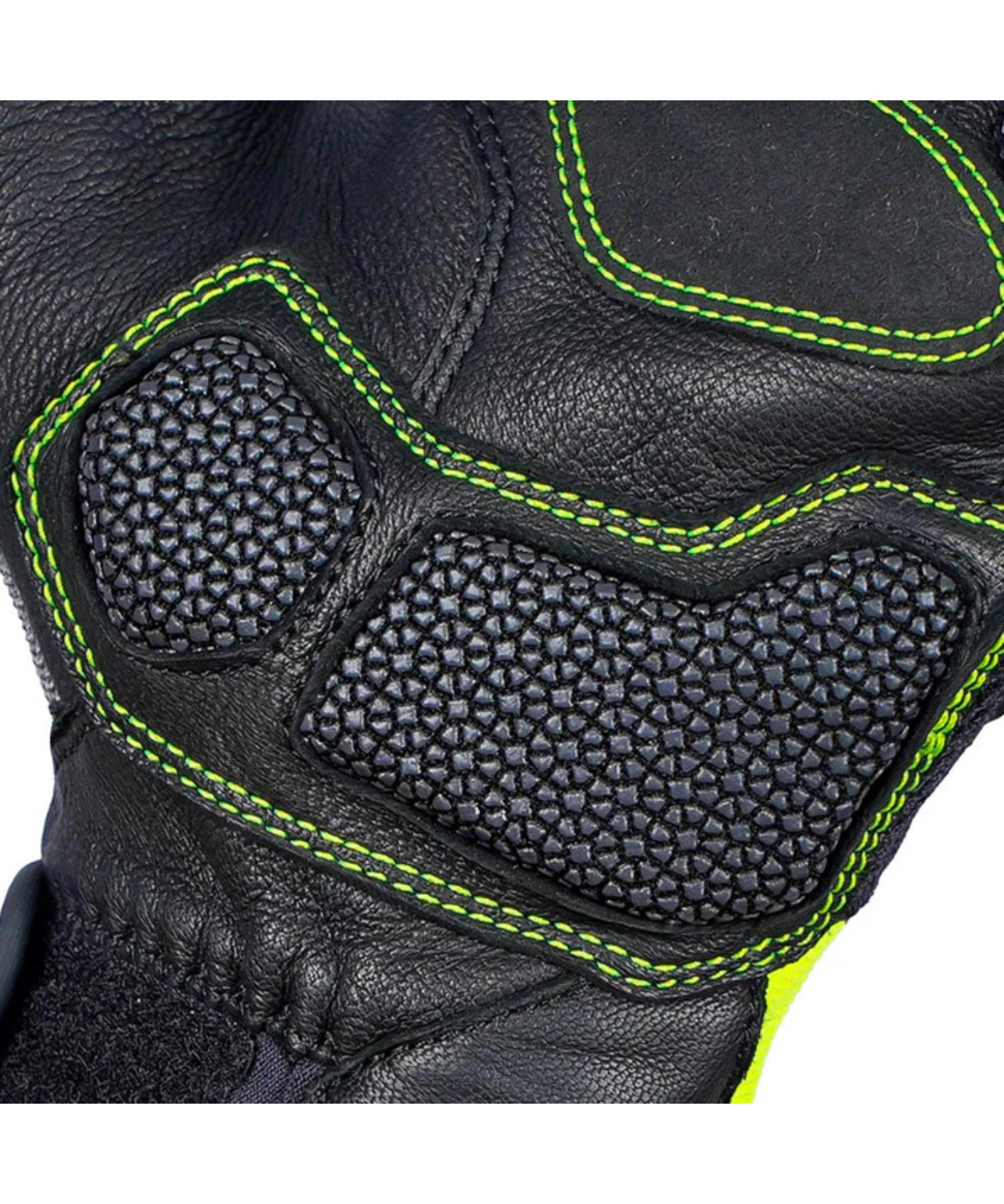 Korda D30 Adventure Riding Gloves - Black Fluorescent Yellow