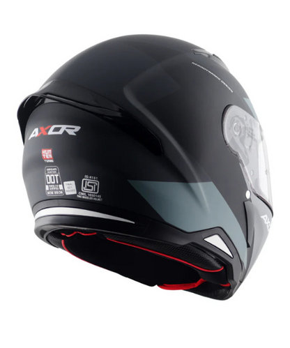 Axor Hunter Turbo Helmet - Dull Black Grey