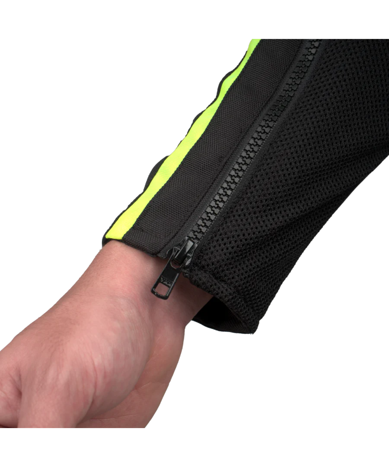 DSG Apex V2 Riding Jacket - Black Blue Yellow Fluo