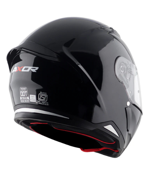 Axor Hunter Solid Color Helmet - Gloss Black