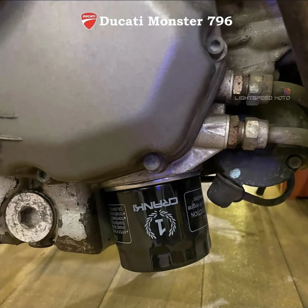 Crank1 Ducati Monster 795 (2012-2016) Performance Oil Filter - CPO-153 - Crank 1