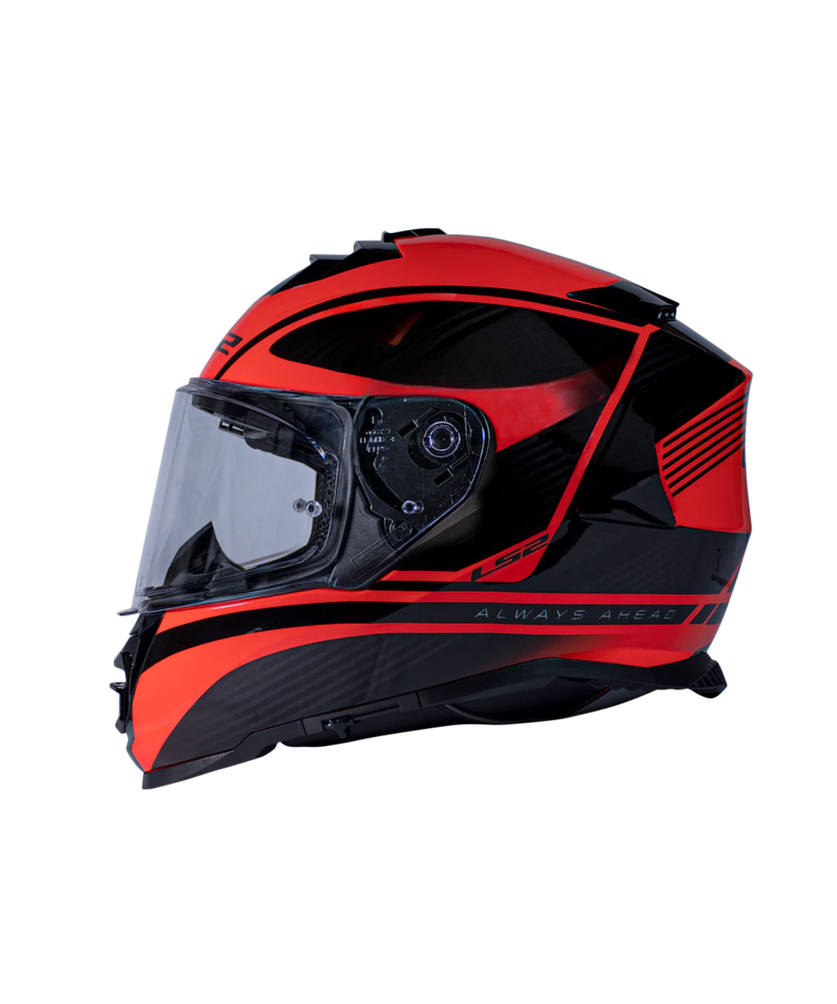 LS2 FF800 Storm II Dodger Helmet - Black Hi-Viz Orange - LS2