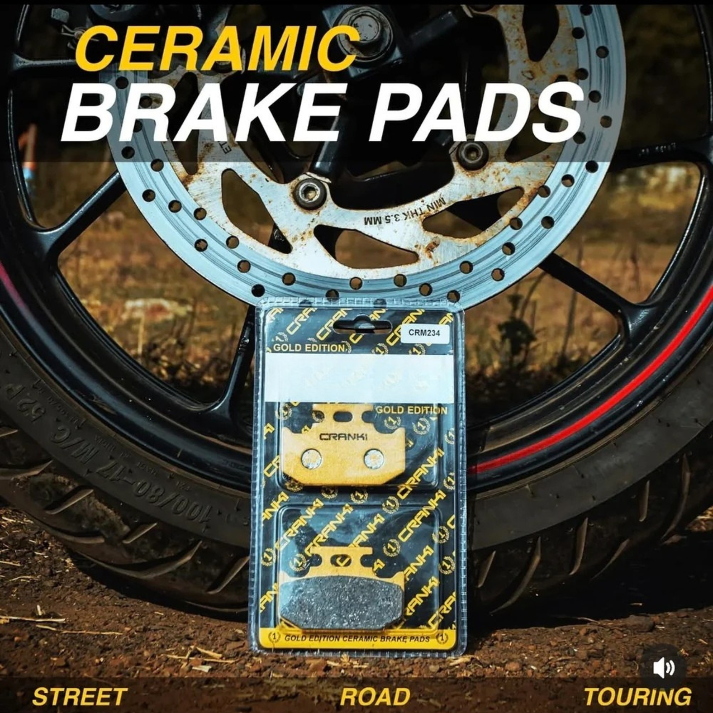 Crank1 Harley Davidson X 440T (2026) Ceramic Brake Pads