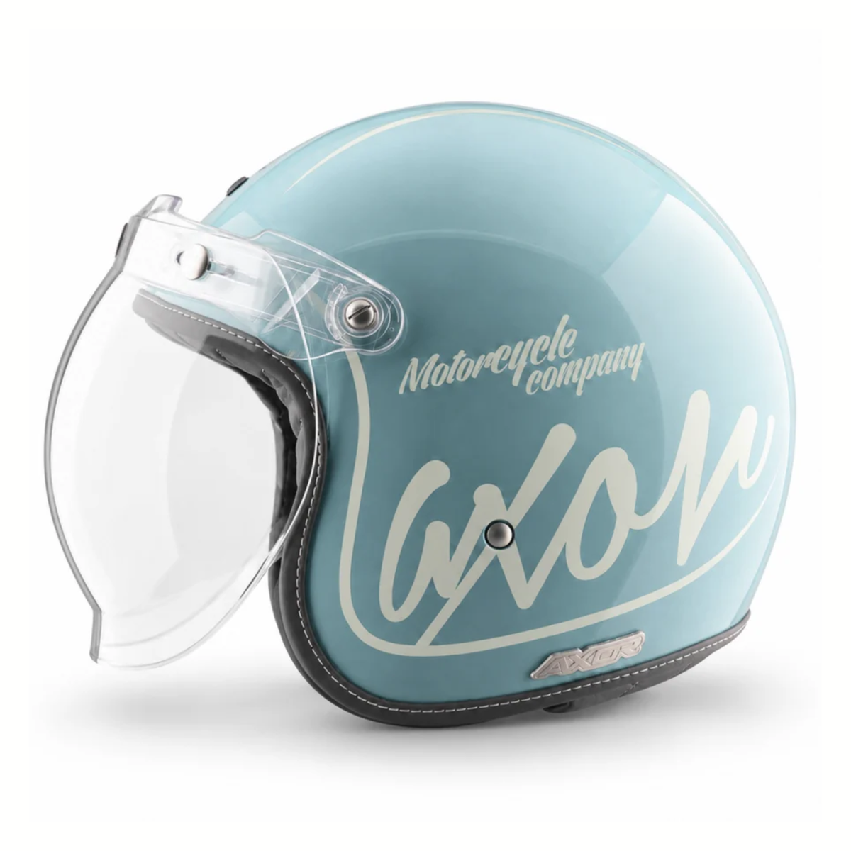 Axor Retro Jet Bygone Helmets - Gloss Ice Ash Blue - AXOR