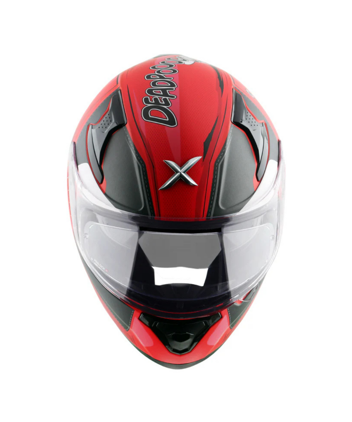 Axor Apex Marvel Deadpool Helmet - Dull Red Black - AXOR