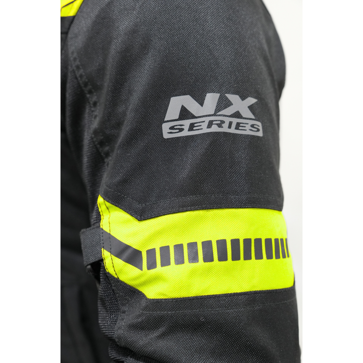 Bison ProGear Clavis Riding Jacket - Black Neon