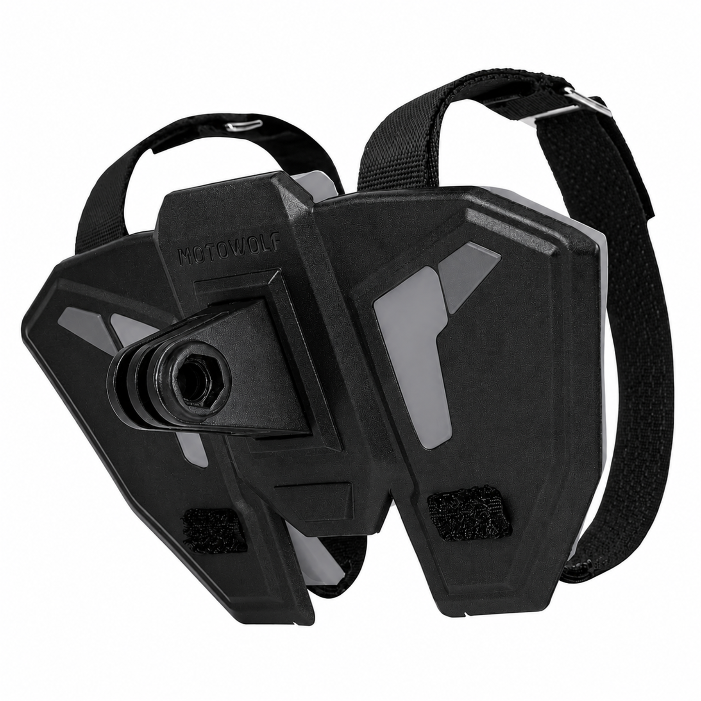 Motowolf Action Cam Helmet Chin Mount - Grey