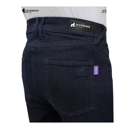 Silverback Icon Riding Denim - Dark Blue