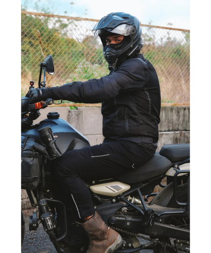 Rollin Denims Genesis 2.0 CORE-X Riding Jeans with Armour - Jet Black