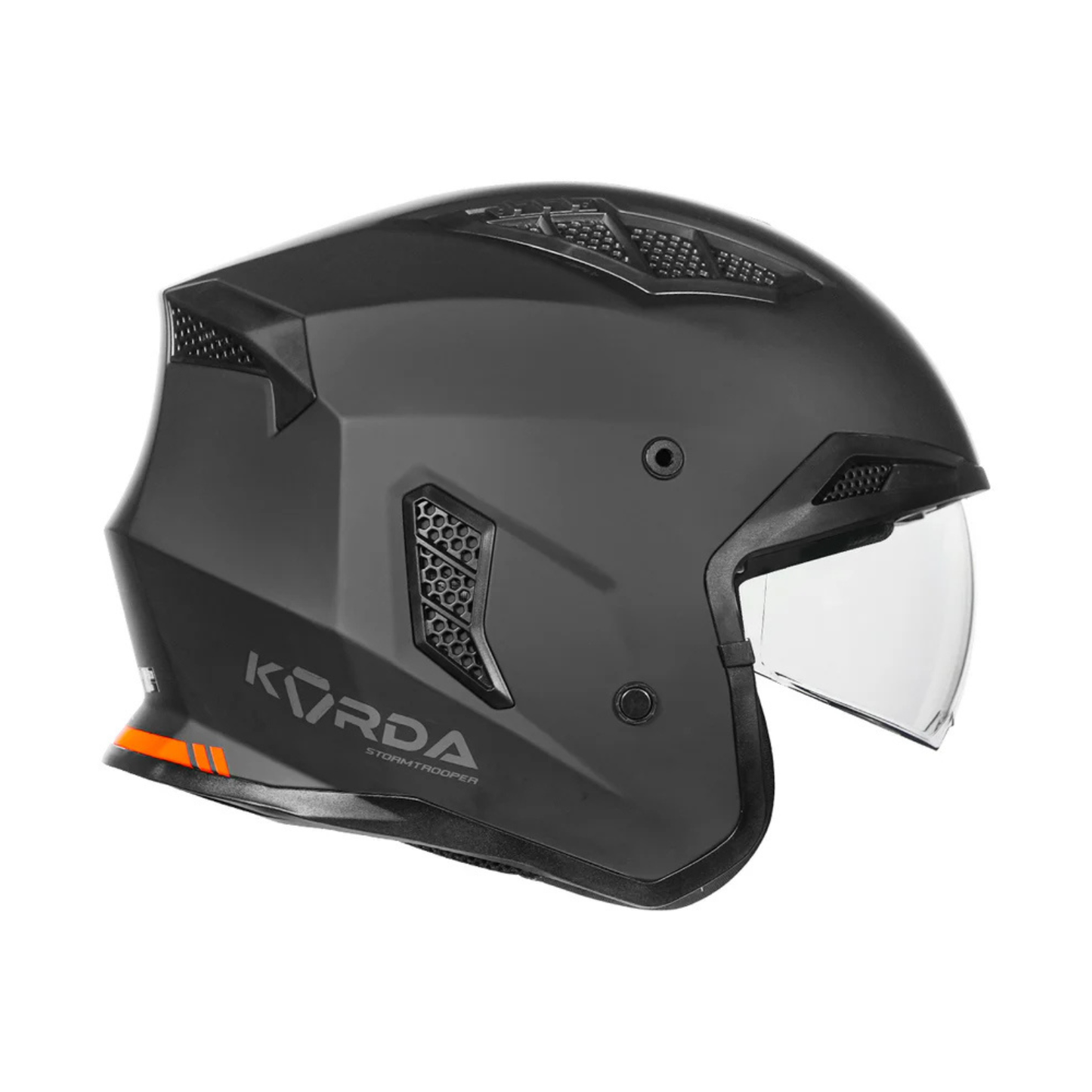 Korda Storm Trooper Solid Helmet - Matt Black