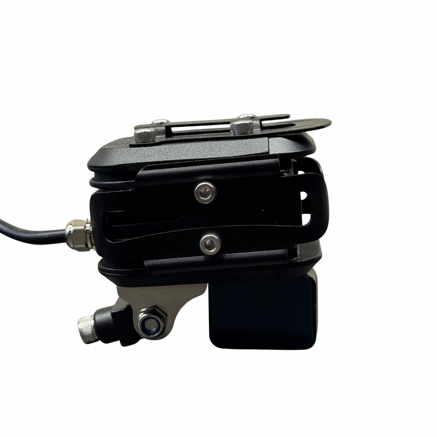 Moto Arch J05 60W Fog Light with Wireharness / Clamps / Wireless Switch - White Yellow
