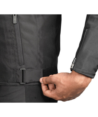 Rynox Helium GT3 Jacket - Black White