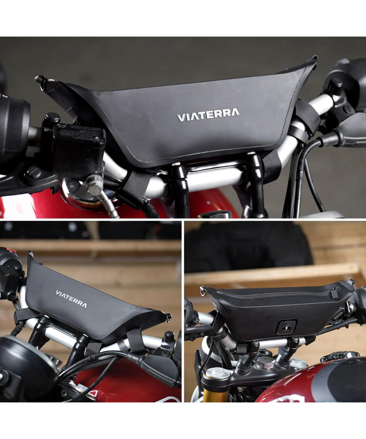 Viaterra 100% Waterproof Handlebar Bag