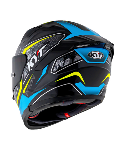 KYT Striker #01 Helmet - Gloss Black Blue