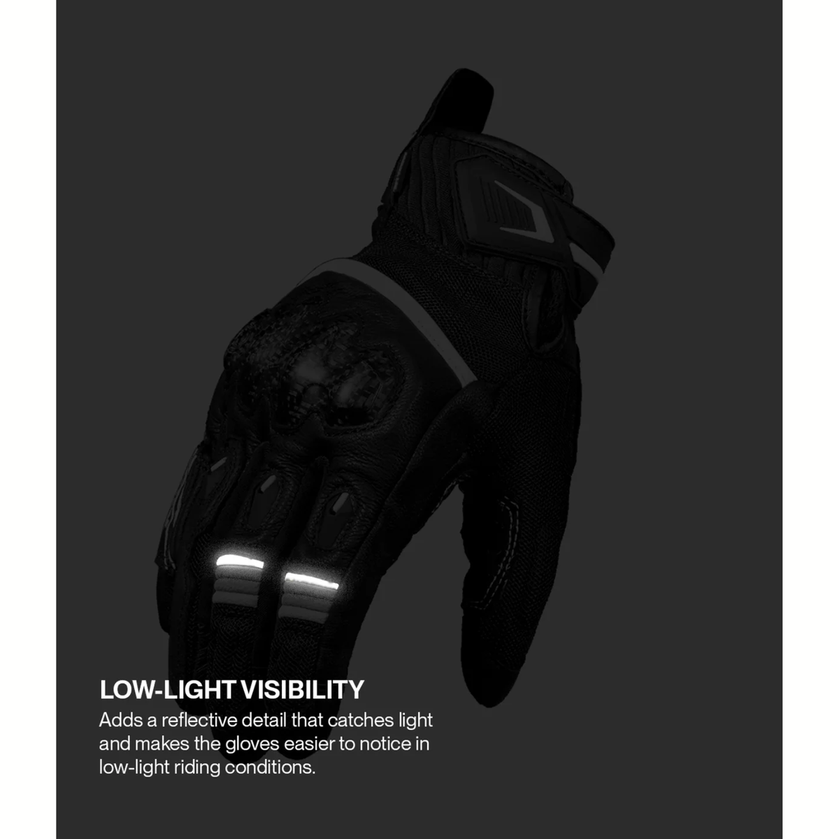 Rynox Tornado Pro 5 Riding Gloves - Black White - Rynox