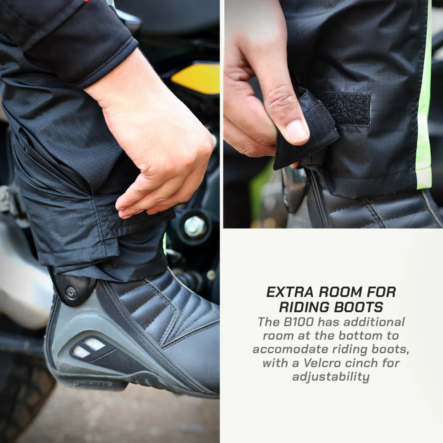 Viaterra B100 Rain Pant (2026) - Black
