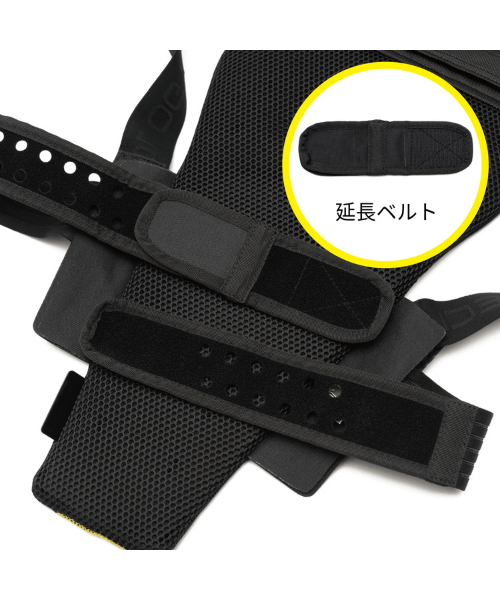 RS Taichi Stealth CE Back Protector - Black