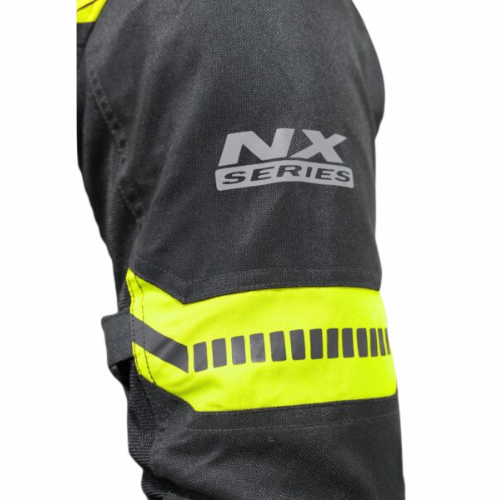 Bison ProGear Clavis Riding Jacket - Black Neon
