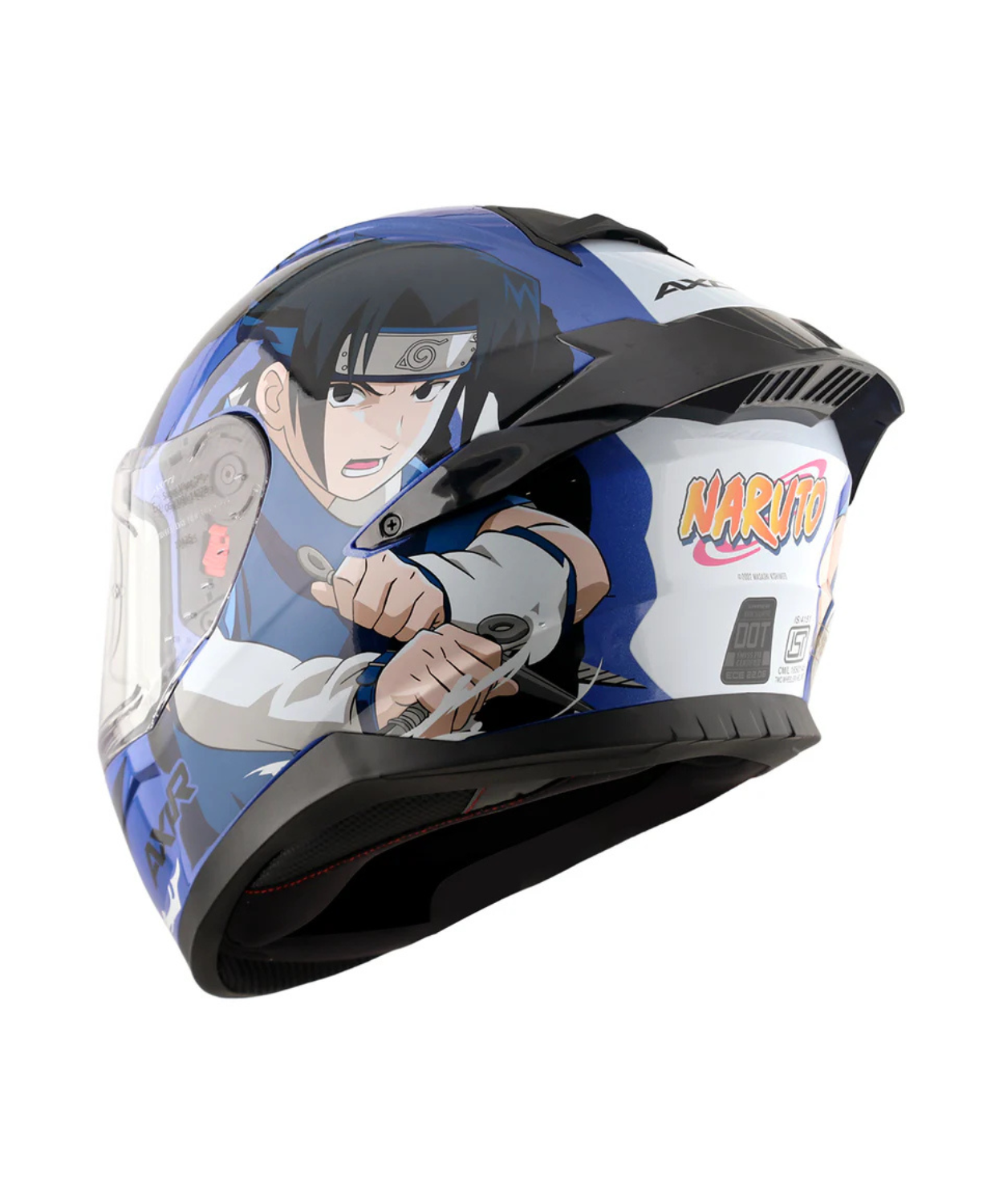 Axor Saber Sasuke Helmet - Gloss Dark Blue Black