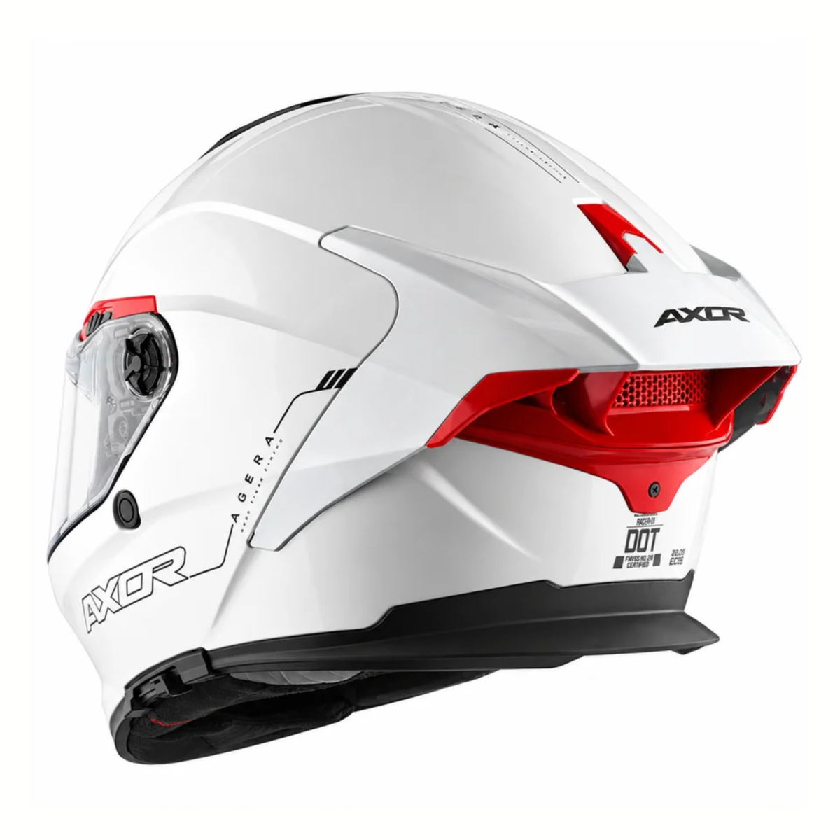 Axor Agera Solid Helmet - Gloss White - AXOR