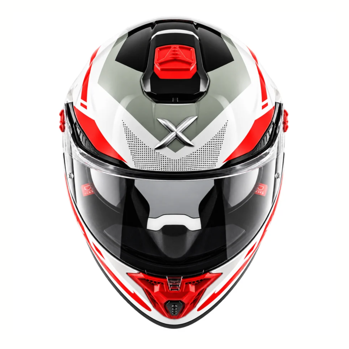 Axor Agera Starry Helmet - Gloss White Red