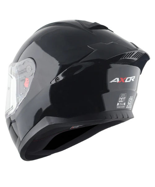 Axor Saber Single Color Helmet - Gloss Black