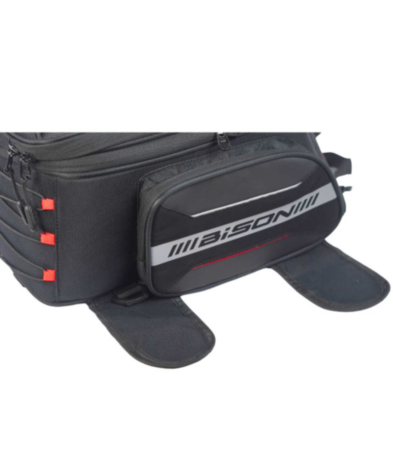 Bison ProGear Magnite Magnetic 28L Tank Bag - Black Red