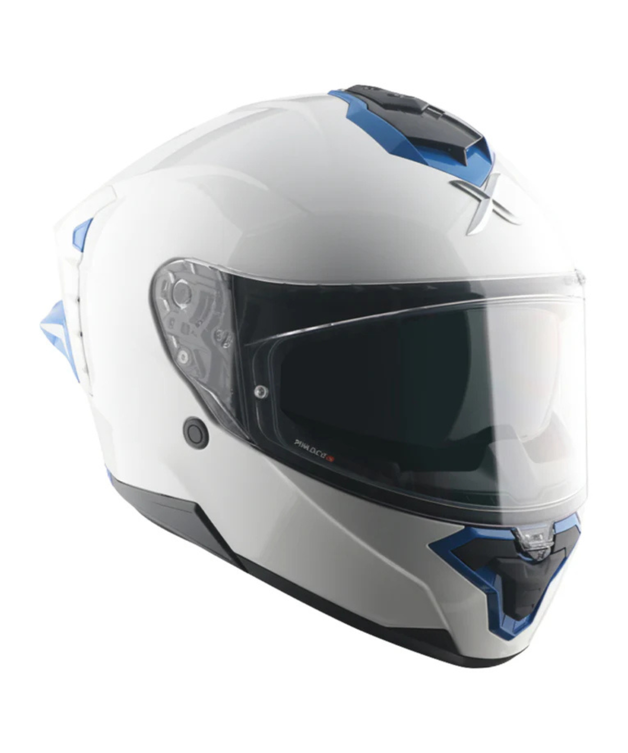 Axor Brutale Corsa Dual Spoiler Helmet - Gloss White Blue