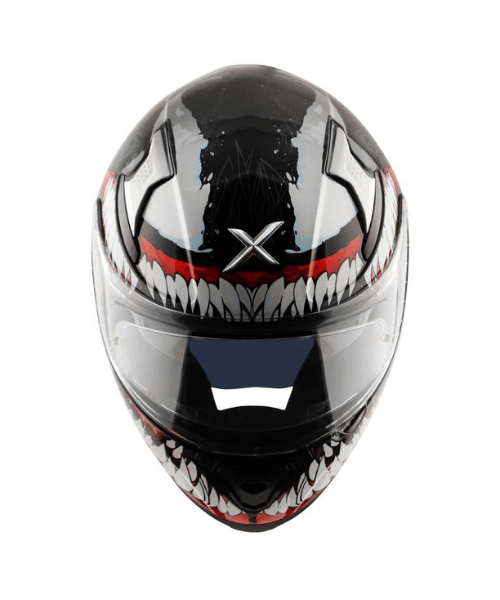 Axor Apex Marvel Venom Helmet - Gloss Black Red