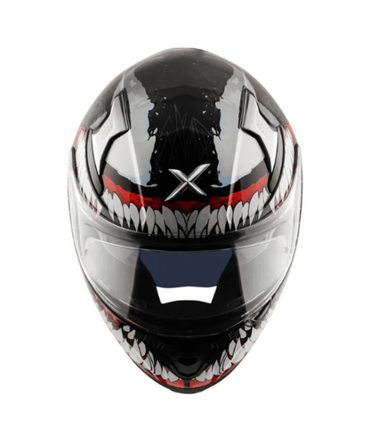 Axor Apex Marvel Venom Helmet - Gloss Black Red