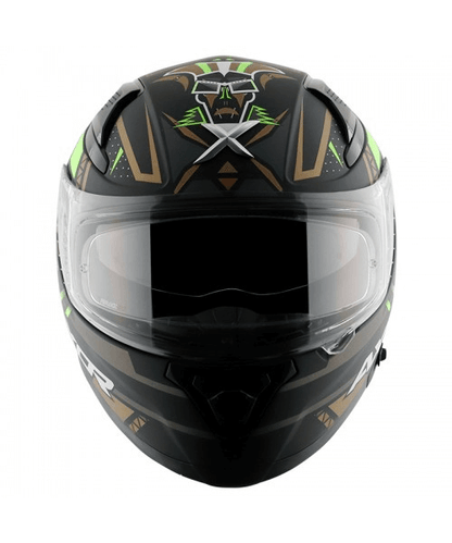 Axor Apex Tiki Dull Black Gold Helmet