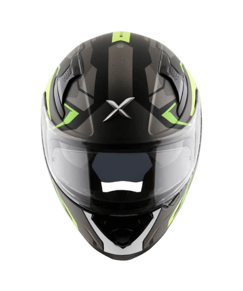 Axor Apex Roadtrip Helmet - Matt Black Neon Yellow